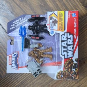 Playskool Galactic Heroes Chewbacca & Tie Pilot
